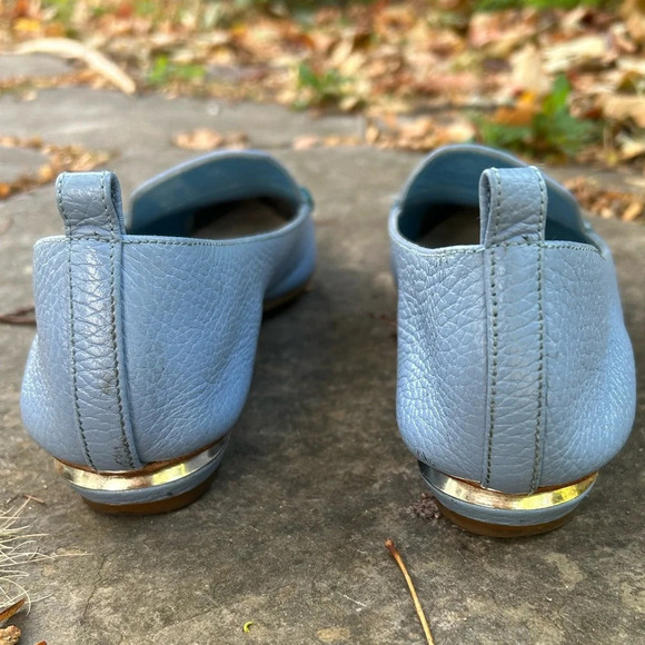 Nicholas Kirkwood Blue Beya Flat Loafer, size 38 - Picture 8 of 15